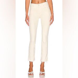 Mother the MidRise Dazzler Crop Fray 25